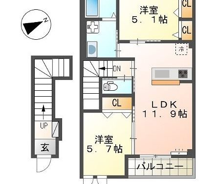(間取) (間取)