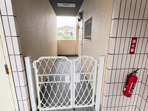プライベート空間をしっかり確保(玄関)