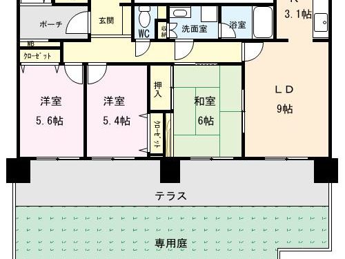 (間取) (間取)
